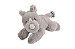 Wild Republic Ecokins Mini, Rhino, Stuffed Animal, 8 inches, Gift for Kids, Plush Toy, Made from Spun Recycled Water Bottles, Eco Friendly, Child’s Room Decor