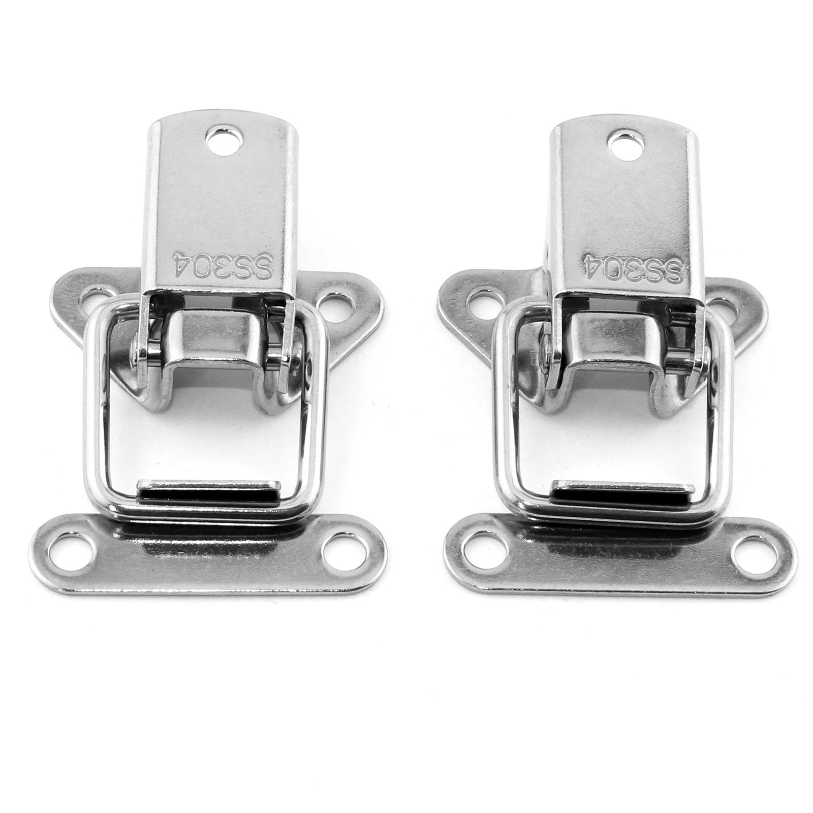 Buy 4x Stainless Steel Toggle Clamps, Latch Clamp,Toggle Latches Hasp Chest Case Box Chest Trunk