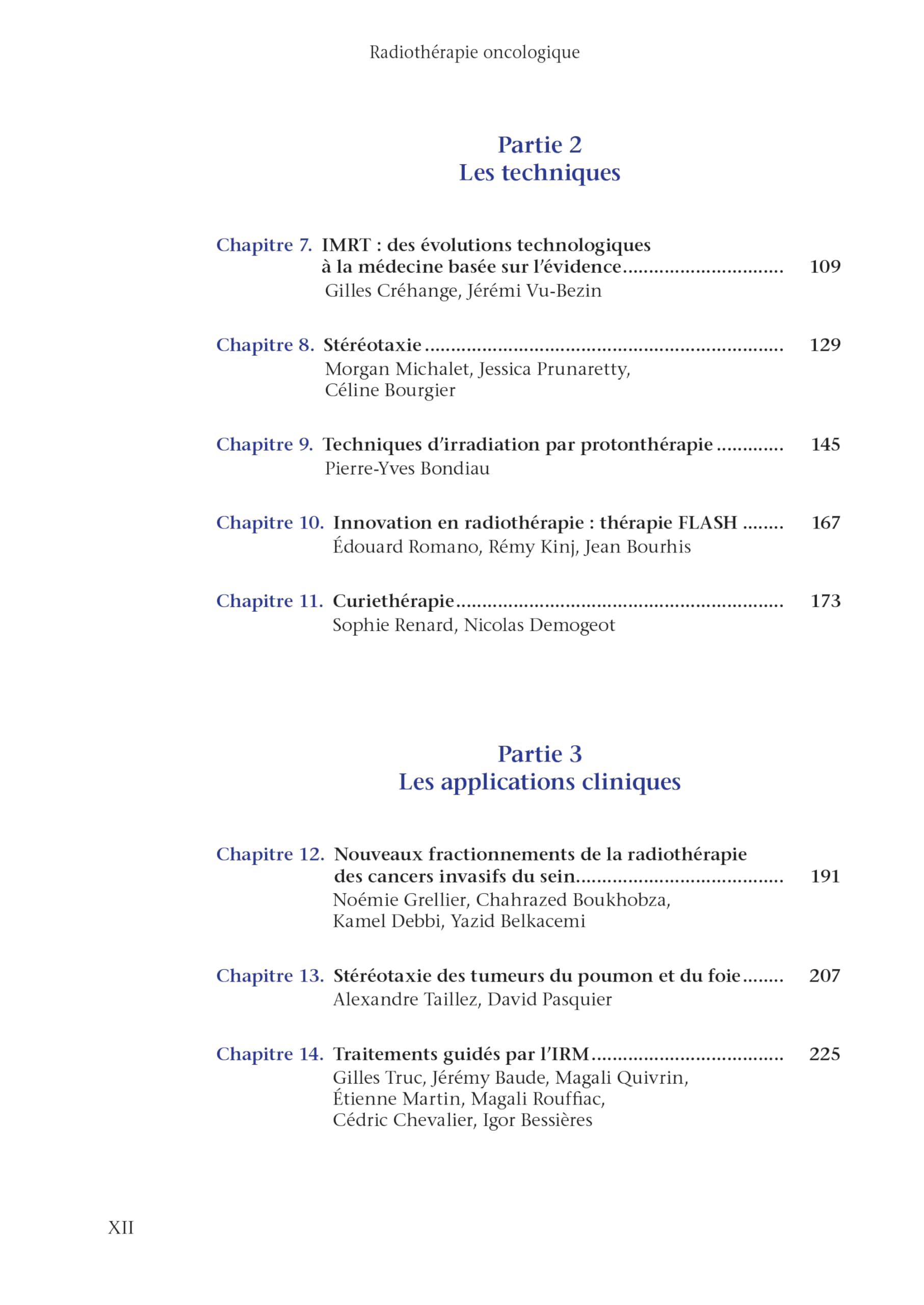 Radiothérapie oncologique (2e édition): Enjeux biologiques, techniques, organisationnels et cliniques