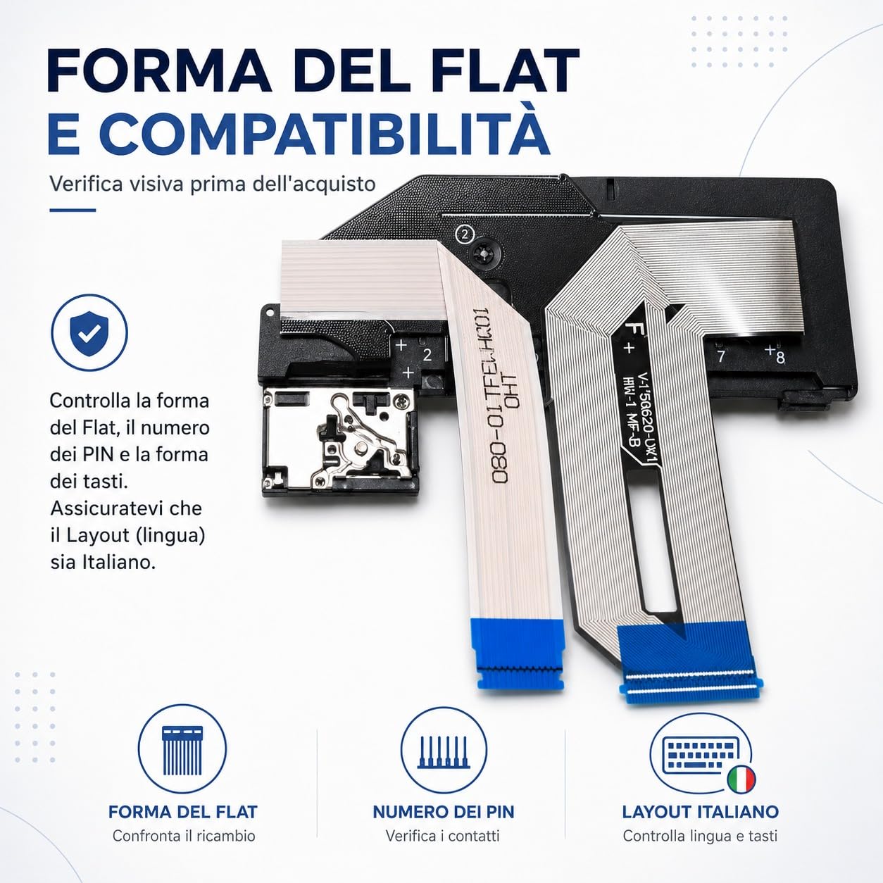 HP Tastiera Italiana per notebook ZHAN 66 Pro G1 ProBook 430 G5 440 G5 Nero Non retroilluminata