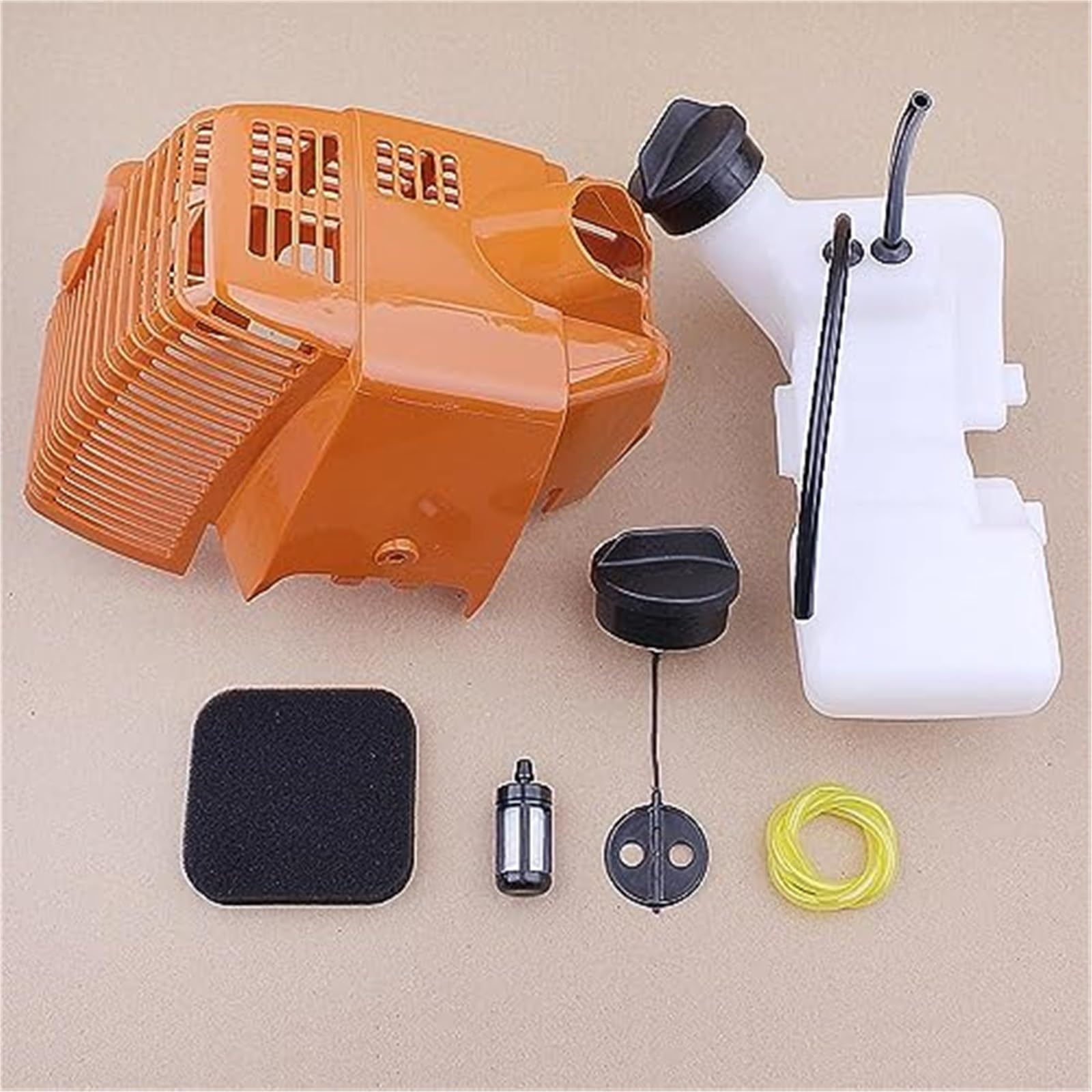 Zestaw pokrywy zbiornika paliwa gazowego, dla STIHL, FS75 FS80 FS80R FS85 FS85R Przycinarka Kosiarka do krzaków 4137 350 0410 4137-080-1601 Zestaw korków wlewu paliwa