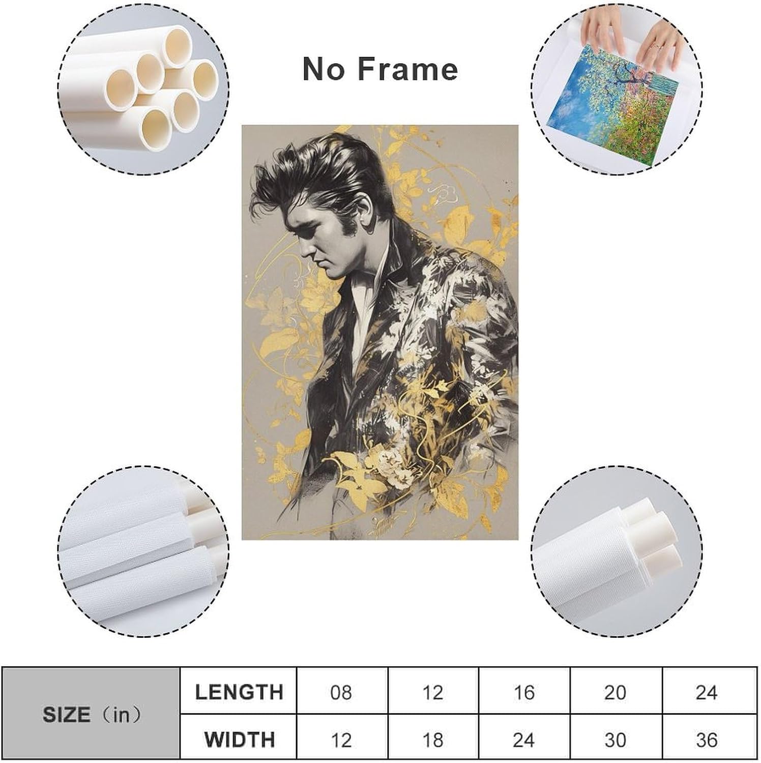 エルビス プレスリー That's The Way It Is アルバムカバー ポスター ポスター 装飾 絵 キャンバス 壁