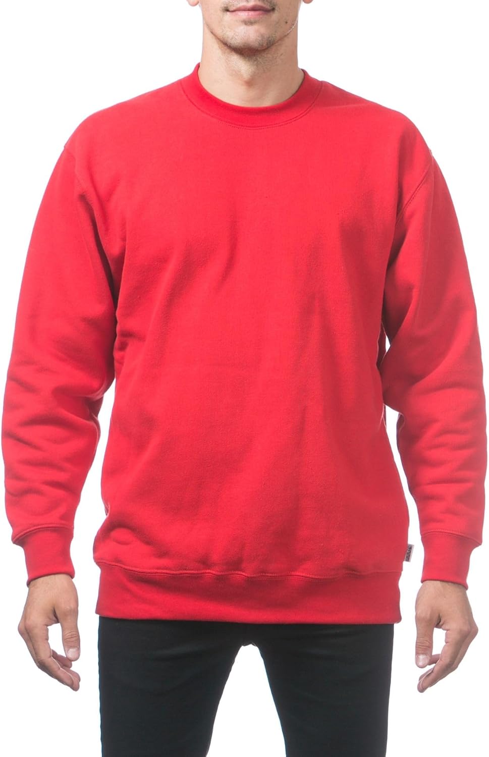Pro Club Men's Heavyweight 13oz Crew Neck Fleece Pullover Sweatshirt
