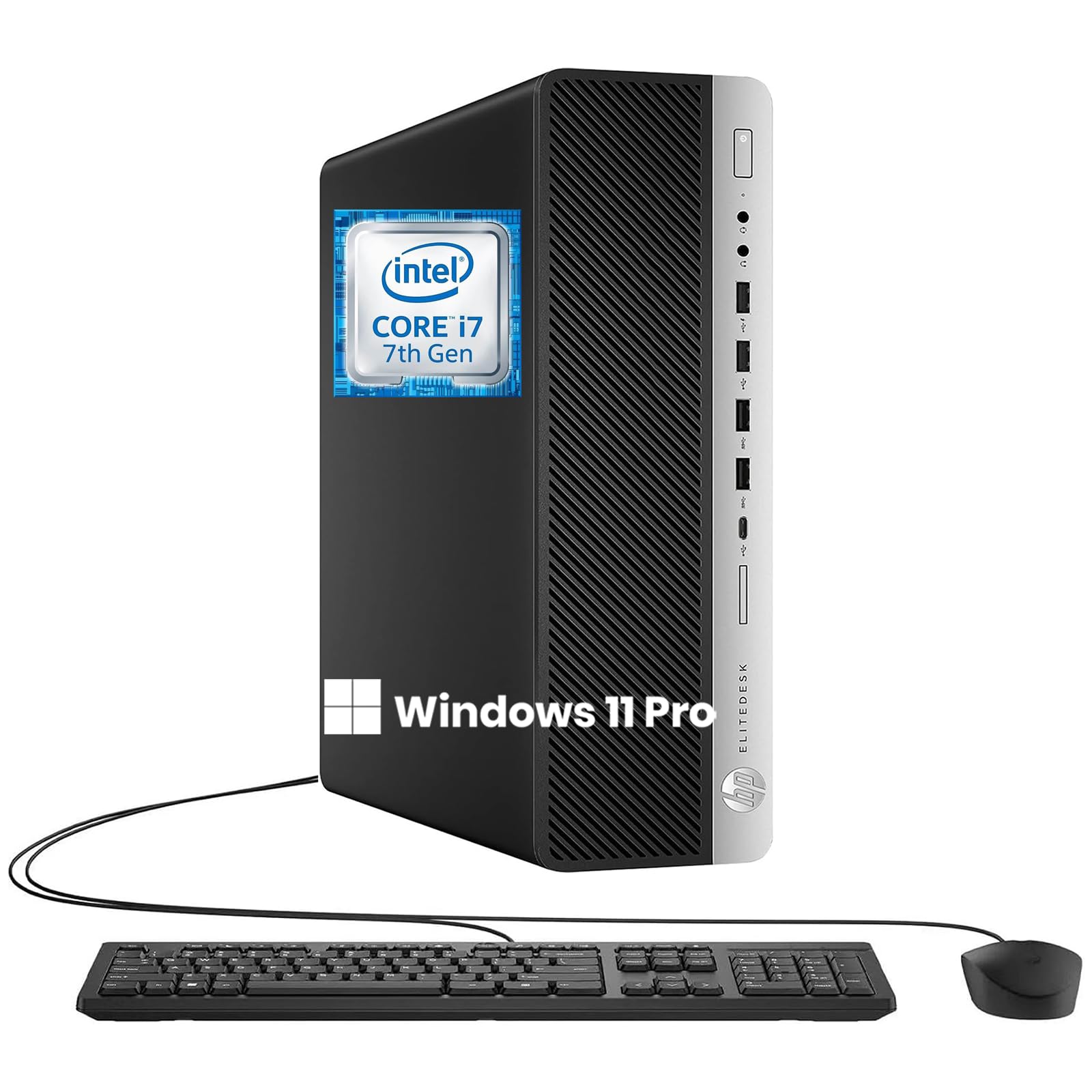 Amazon.com: HP EliteDesk 800 G3 SFF Desktop i7-7700 8GB 256GB SSD