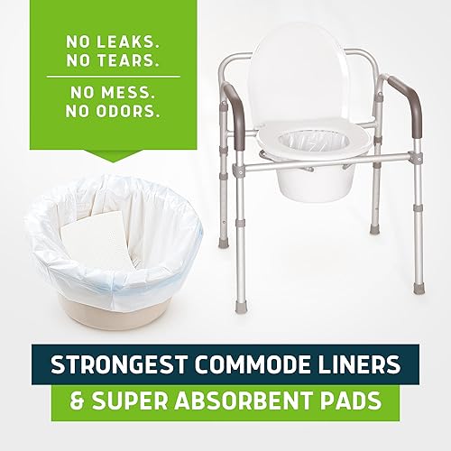 Miniatura 41 de Lunderg Revestimientos para cómodas con almohadillas absorbentes, aroma a lavanda, grado médico, 150 unidades, ajuste universal, forros