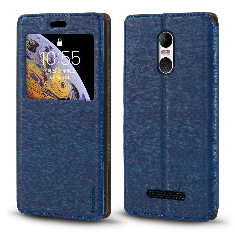 Custodia Flip Portafoglio In Tessuto Oxford E PU Per Umidigi A15 Con Chiusura Magnetica E Tasche (Grigio)