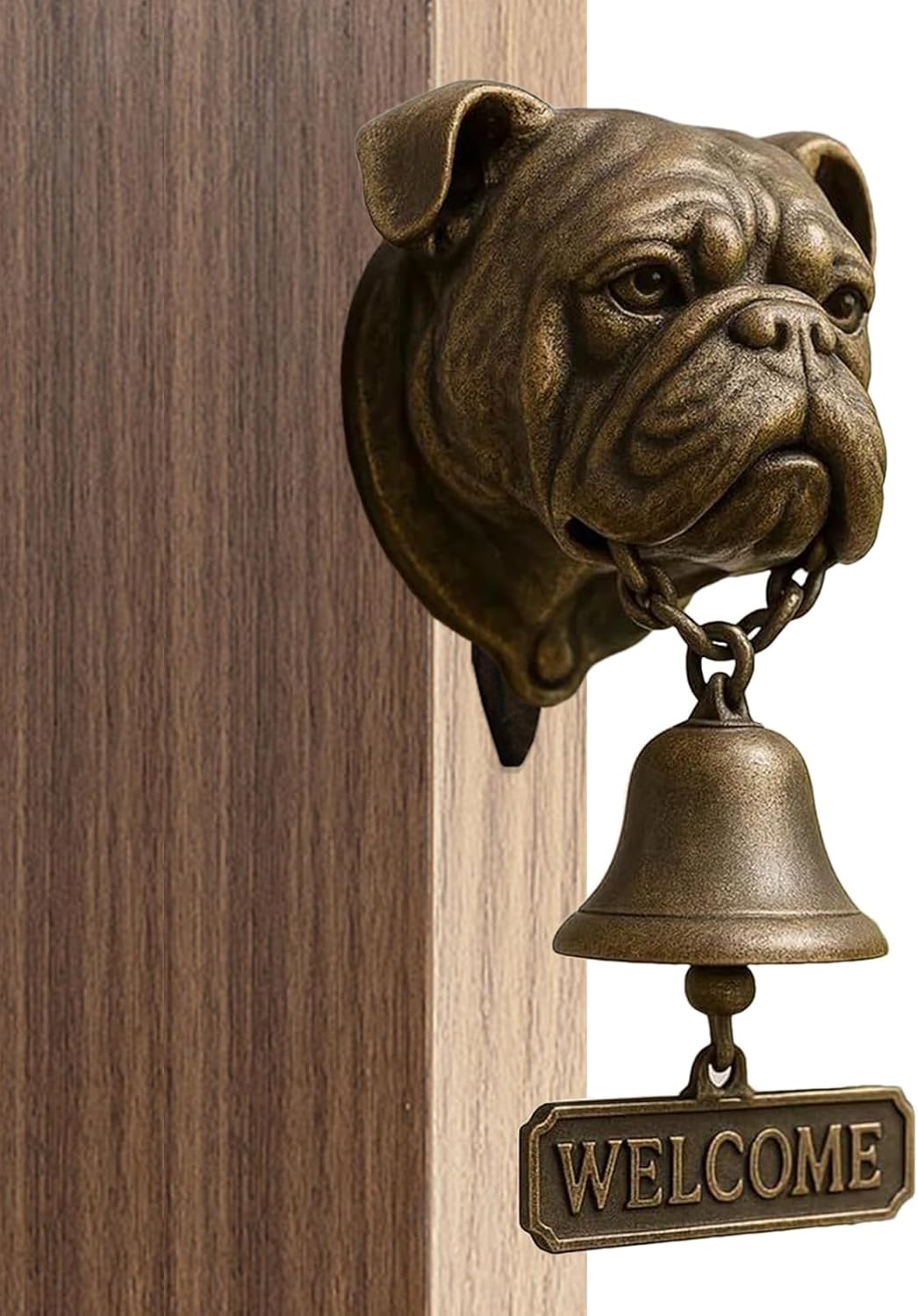Doorbell, Decorative Dog Doorbell, Animal Theme Resin Wall Decor for Entrance, Indoor, Business, Shop, Door, Porch, Gifts, Holiday, Indoor, Opening