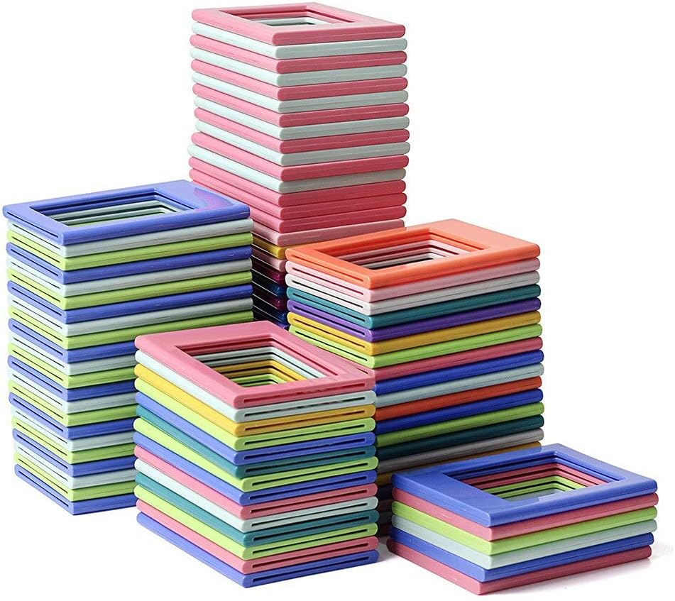 フォトフレーム ミニ両面磁気フィルム フォトフレーム カラー冷蔵庫フォトフレーム 子供用アートフォトフレーム フォトフレーム フォト