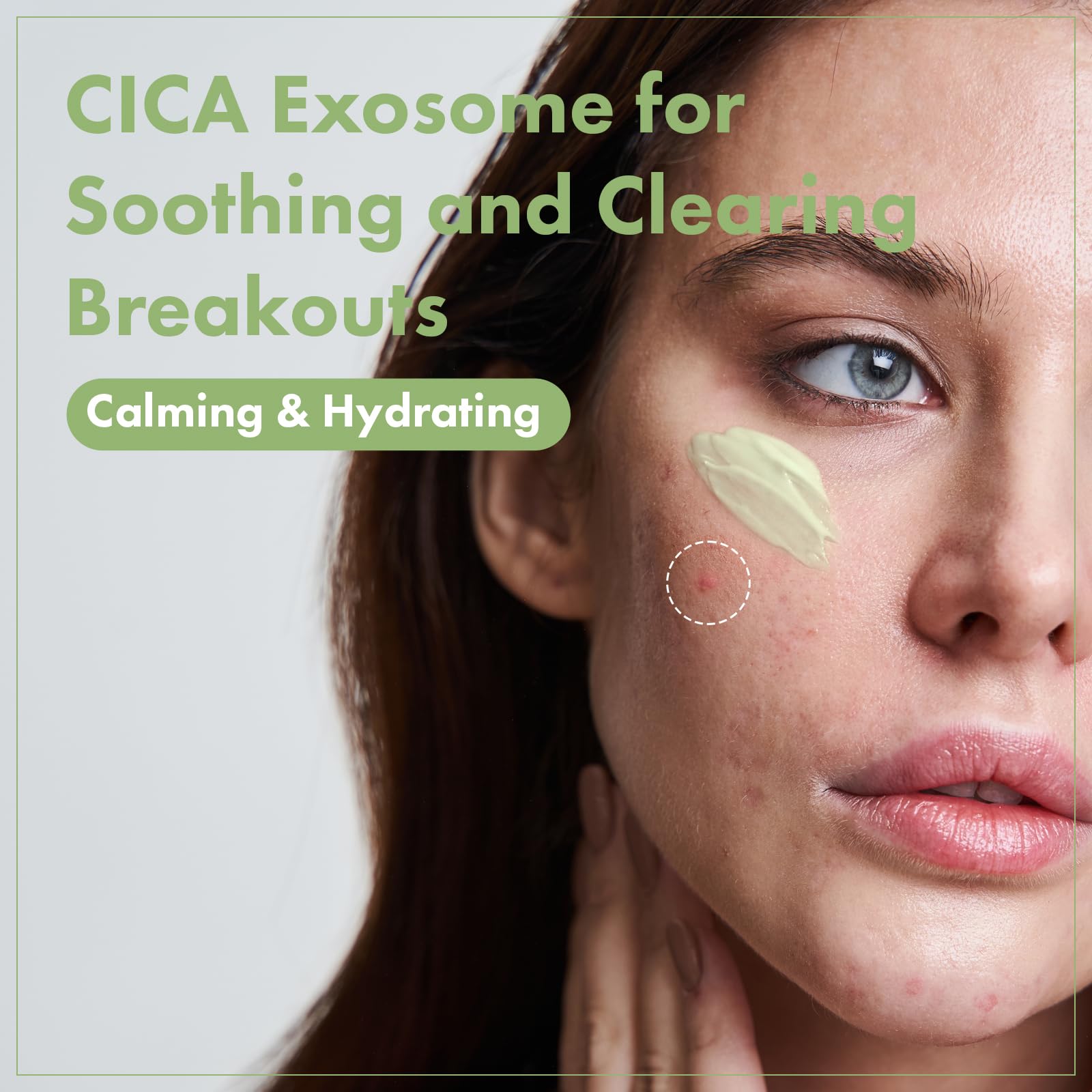 Amazon.com: TOSOWOONG Exosome CICA Face Cream - Daily Soothing
