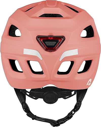 Miniatura 11 de Retrospec Lennon - Casco de bicicleta con luz LED de seguridad, esfera ajustable y visera extraíble Piedra mate