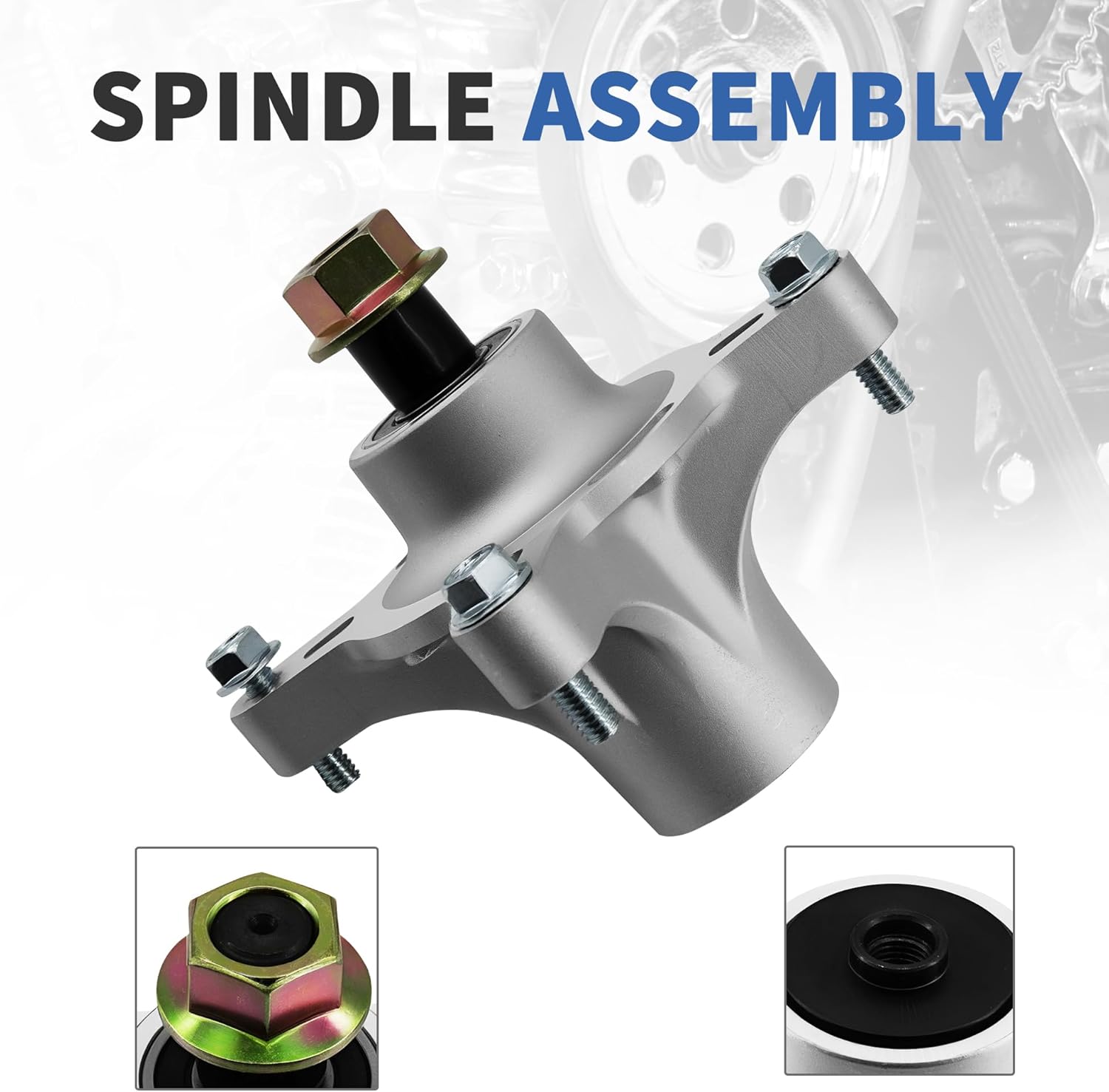 Spindle Assembly 117-7439 Compatible with 42" 50" Toro TimeCutter 5000 5060 4225 4235 4250, Compatible with Exmark Quest 50" Deck Lawn Mower, #117-7268#117-7267