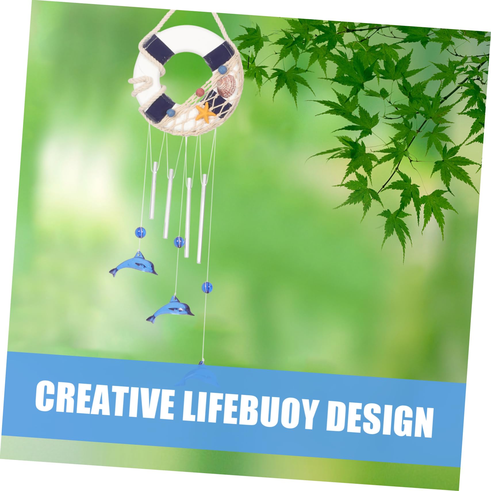 SUPVOX Mediterranean Style Wall Hanging Pendant Unique Decorative Wall Sign for Home Nautical Theme Soft Comfortable for Relaxed Spaces