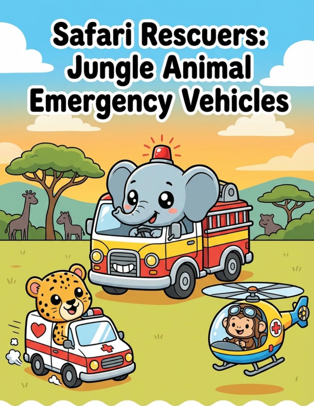 Safari Rescuers: Jungle Animal Emergency Vehicles
