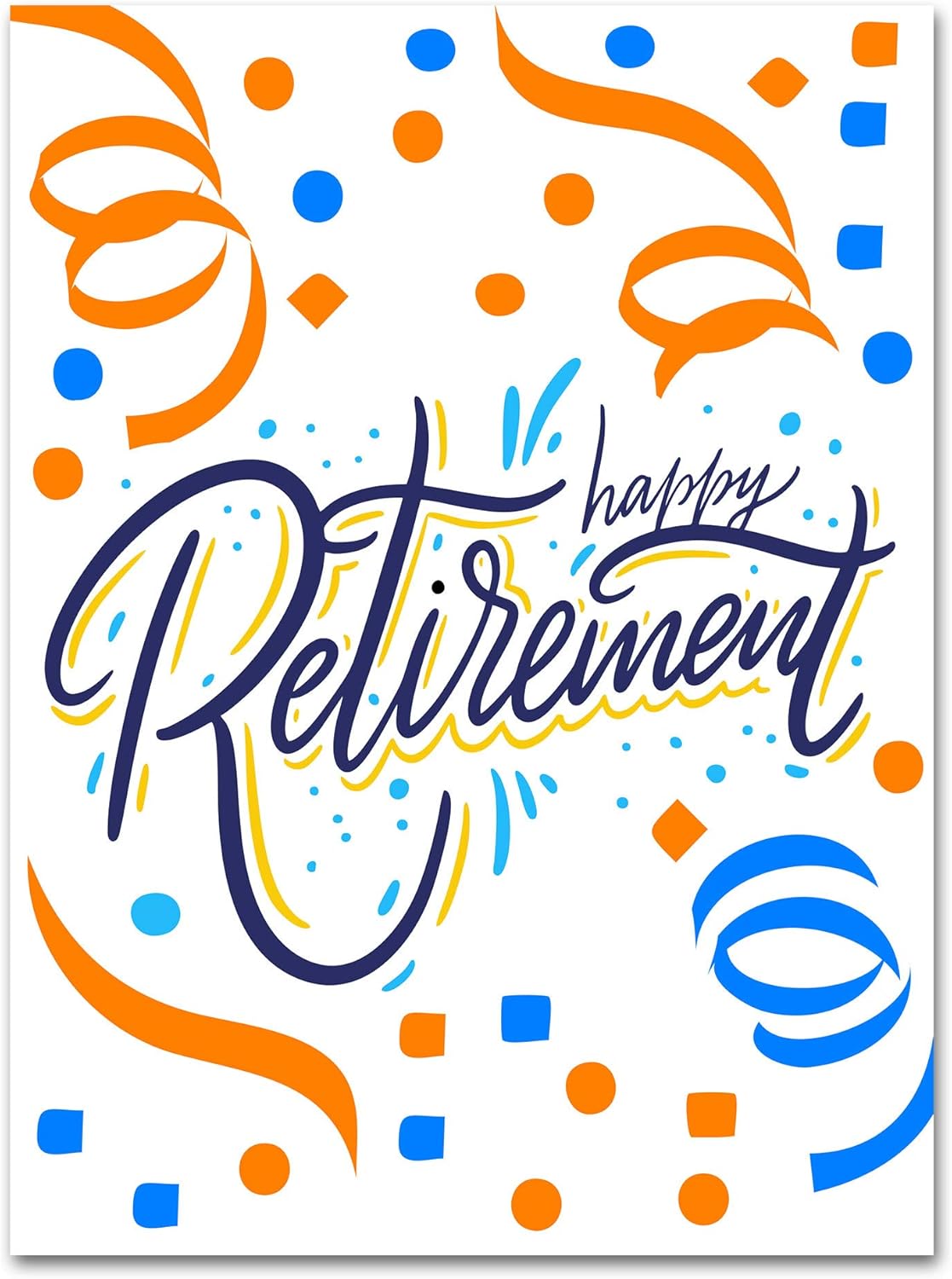 Large Retirement Card - Blank Inside With Envelope - 11.75 x 9 - Large Retirement Card from Group - Giant Retirement Card for Coworkers, Employees, Friends or Family