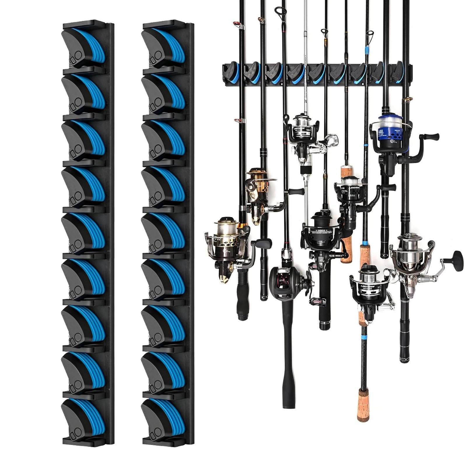 Supports de canne à pêche horizontaux, le cadeau idéal pour 18 cannes