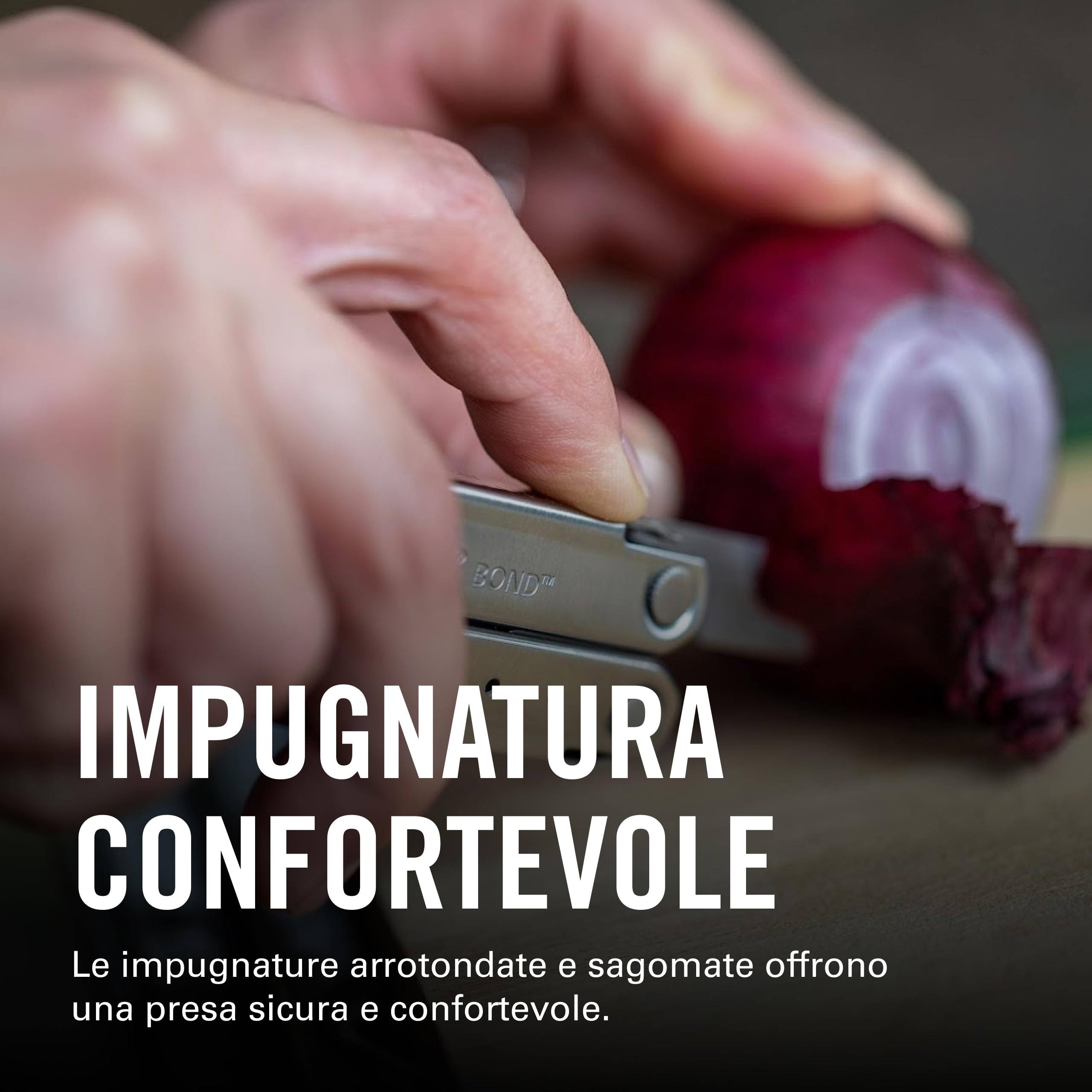Leatherman Bond Multiutensile - 14 Strumenti per l'Outdoor e il Campeggio - Acciaio Inossidabile