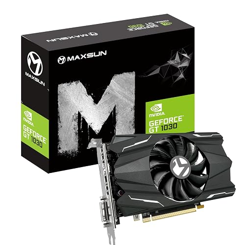 maxsun GeForce GT 1030 4GB Graphics Card