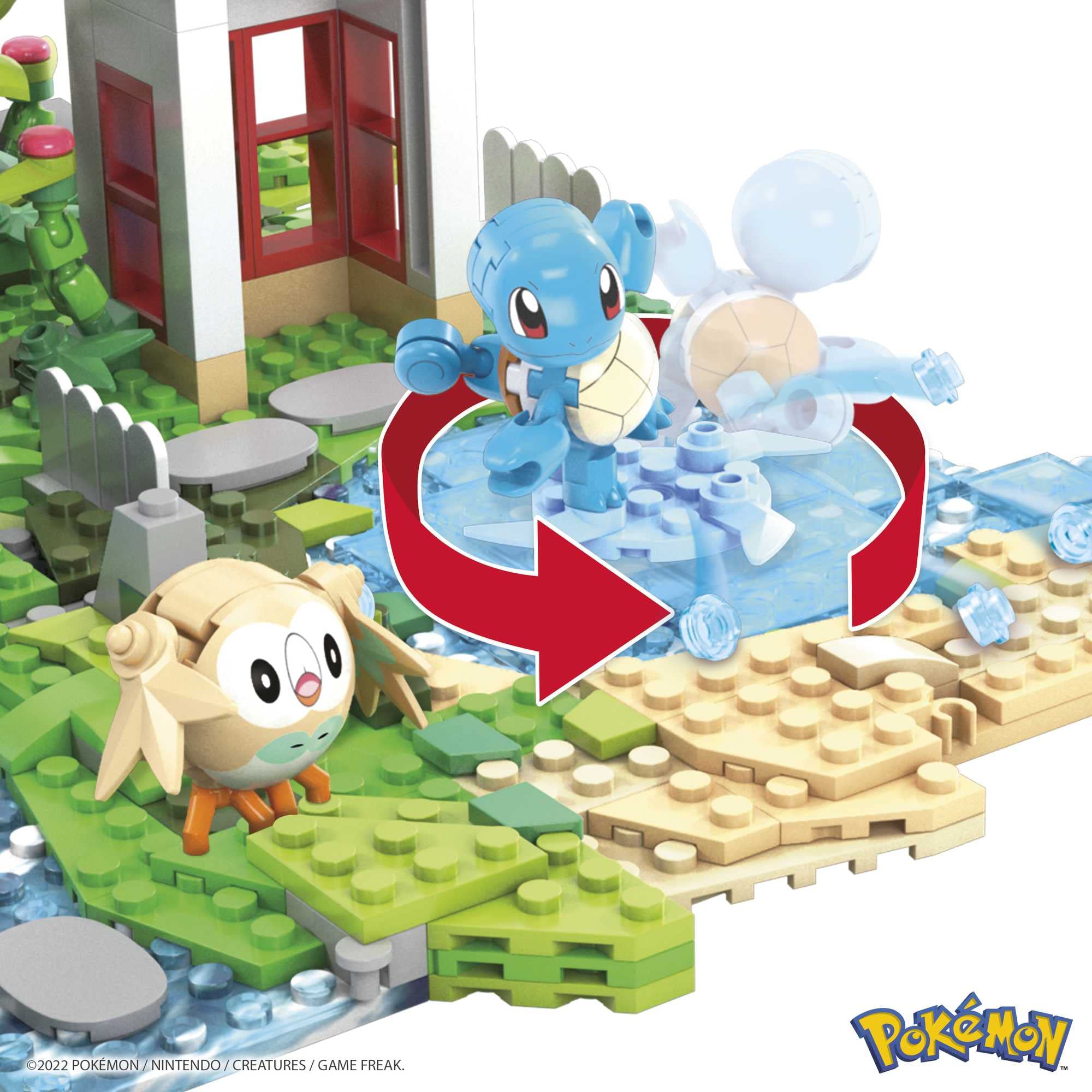 MEGA Pokémon Wielka przygoda w dżungli Zestaw konstrukcyjny z 1362 kompatybilnymi klockami, które można łączyć z innymi zestawami, zestaw prezentowy dla dzieci od 9 roku życia, HHN61