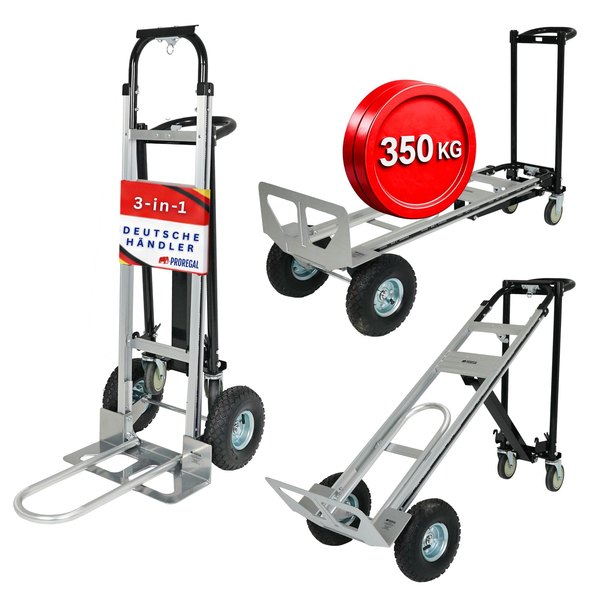 PROREGAL 3-in-1 Sackkarre Apollo Transportwagen