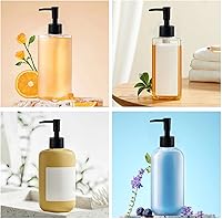 Vista 6 de 2Pack Pumps Lotion Soap Dispenser Replacement Pump for Your Liquid Soap, Lotion or Dish Soap Refill Dispenser Kitchen Bathroom Worktop Bottles Black