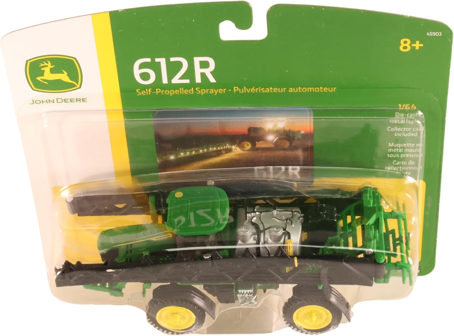 John Deere 1/64 612R Self-Propelled Sprayer Toy - LP84478