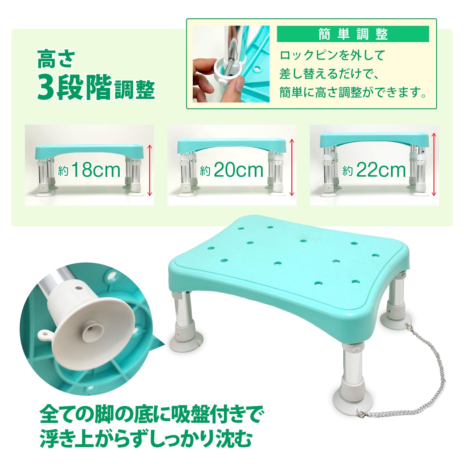 Amazon.co.jp: 浴槽台 浴槽ステップチェア お風呂用 踏み台＆チェア