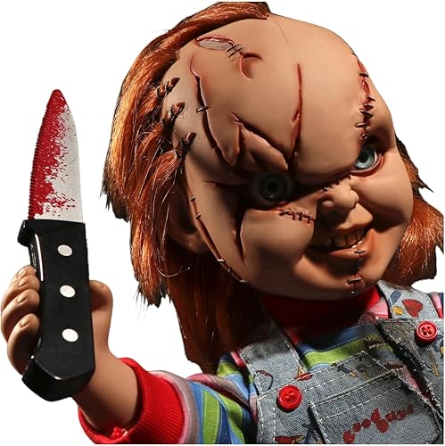 Miniatura 5 de Mezco Toyz Juegos para niños  Figura de acción Chucky que habla megaescala 15 pulgadas
