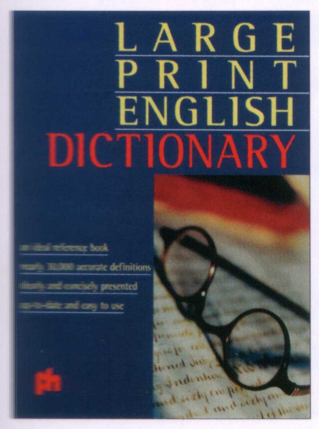 Large Print English Dictionary Amazon.co.uk Unnamed, Unnamed