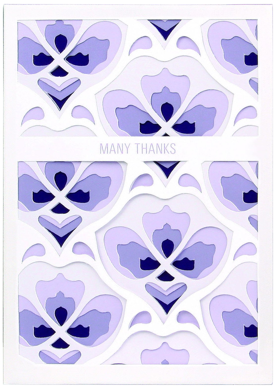 UWP LUXE Greeting Card, Multicolor