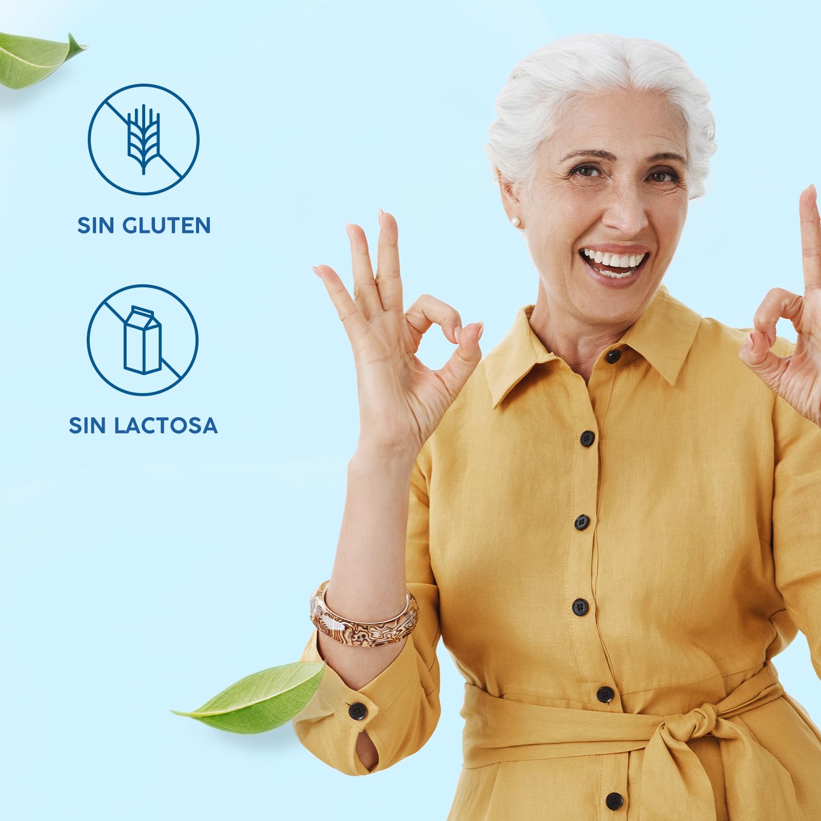 Espadiet Jalea oro 3ra edad 1500– Con Gingko Biloba, Harpagofito, Cúrcuma, Zinc Vitaminas C, del Complejo B y D – Salud del Corazón, Cognitiva, Ósea y Antioxidante – 20 viales de 10ml