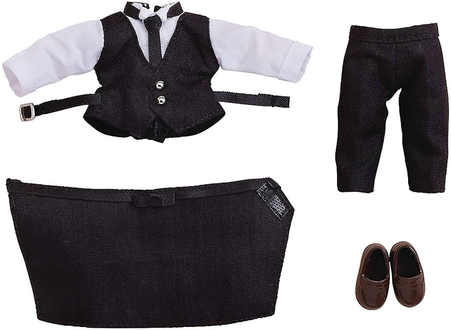 ねんどろいどどーる おようふく カフェ Boy 喫茶店 服 ウェイター 新品 Amazon.co.jp: ねんどろいどどーる おようふくセット [カフェ