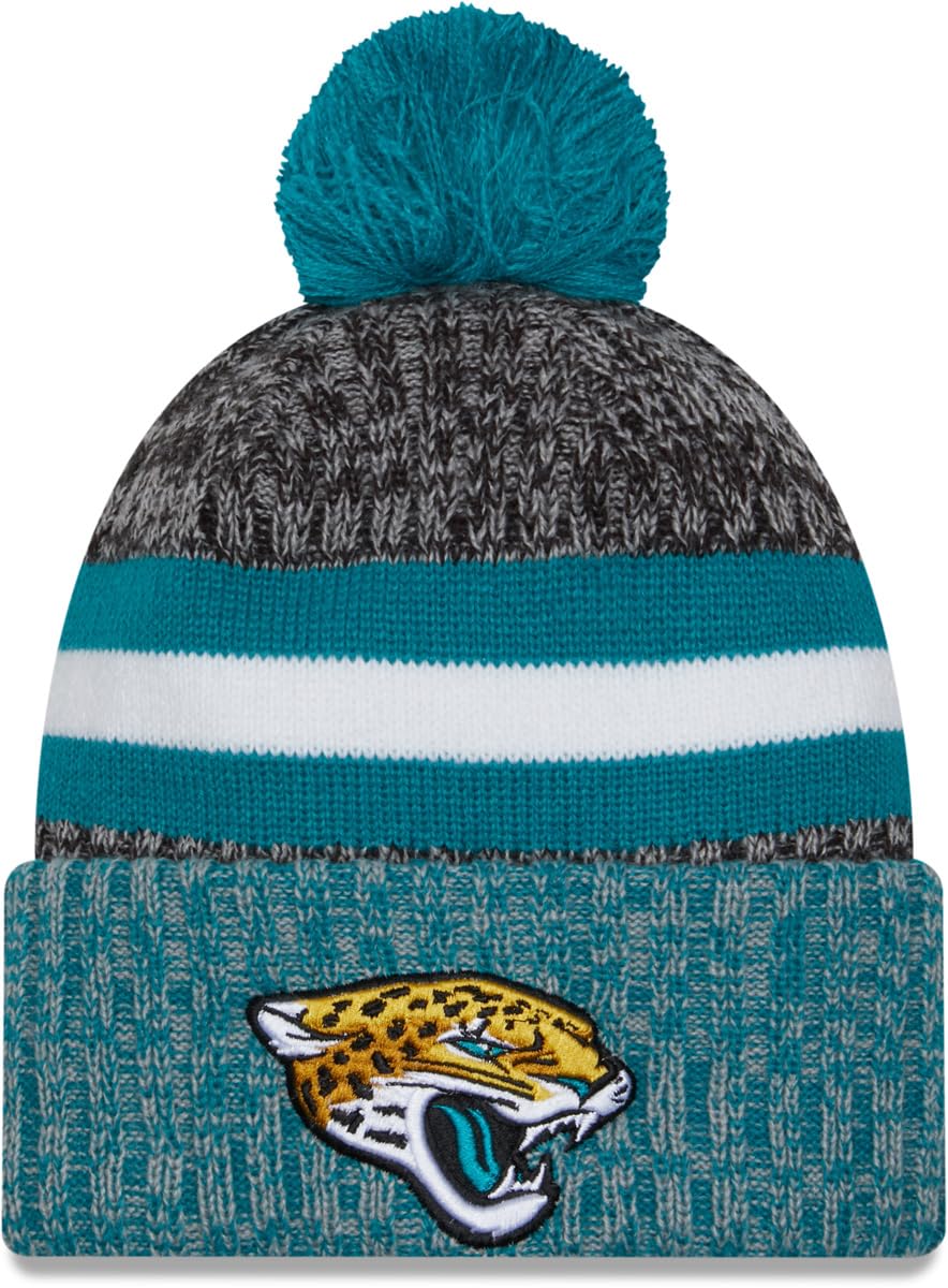 New Era NFL 2023 Sideline Sport Knit Beanie (Jacksonville Jaguars - STM)