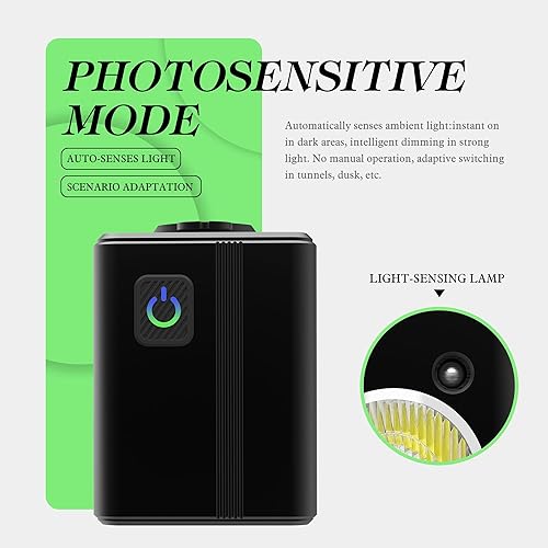Miniatura 2 de 2500 Lumen Bike Light with Intelligent Light Sensor - Auto OnOff as Ambient Light Changes, USB Rechargeable Waterproof Bicycle Headlight, Ideal for