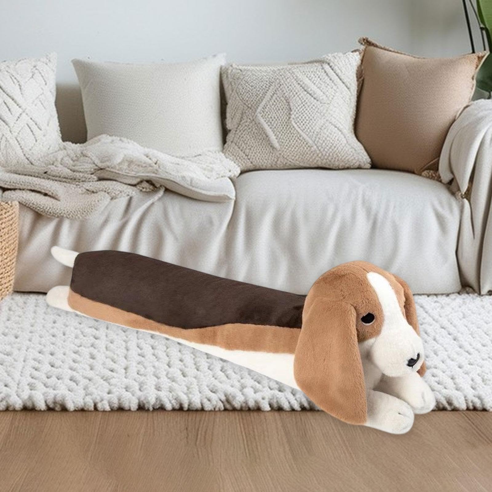 Amagogo Peluche de Beagle para decoración del hogar, Bonito Perro de Peluche Multiusos, compañero para sofá, Dormitorio.