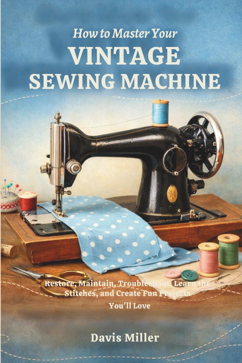 How to Master Your Vintage Sewing Machine: Restore, Maintain, Troubleshoot, Learn the Stitches, and Create Fun Projects You’ll Love (The Classic Equipment Handbook Series)