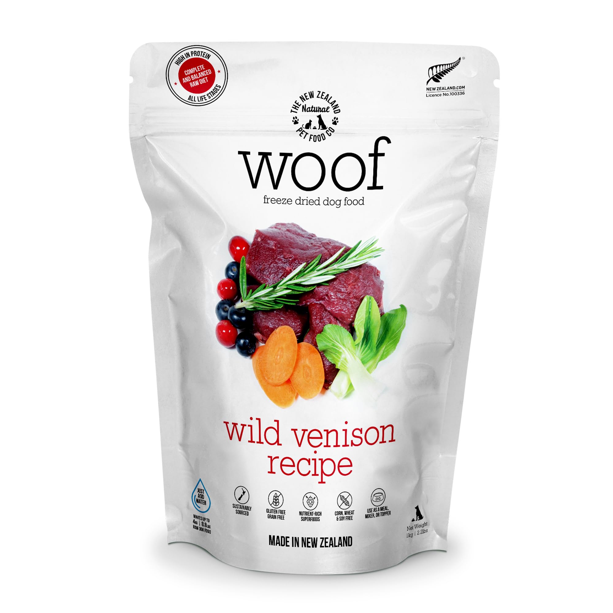 WOOF ワイルドベニソン 1kg ドッグフード Amazon.co.jp: WOOF ワイルドベニソン 1kg : ペット用品