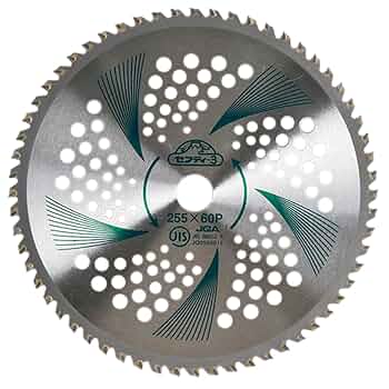 竹や木がびっくりするくらい切れるチップソー　5枚 255サイズ　石に強い　草にも 竹・笹・雑木用チップソー 230mm×54P JIS | 農業屋.com