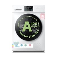 COMFEE' Lavatrice 10 kg Classe A-10% 1400 Giri Motore Inverter Silenzioso