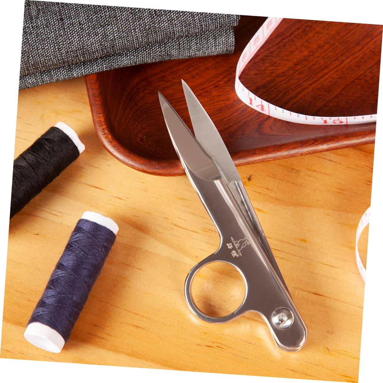EXCEART 3stücke Edelstahl Fadenschneider Förmige Fadenschere Für Sticken Und Nähen Tragbar Komfortabler Griff Langlebig Und Praktisch Für Stoffe Und Handarbeiten