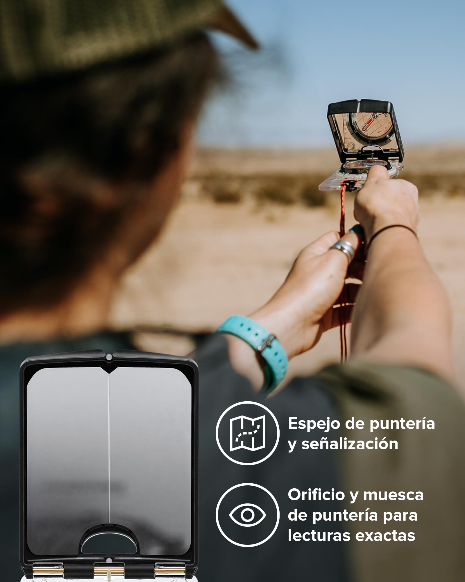 Suunto MC-2/G/6400 - Brújula (talla única), color blanco