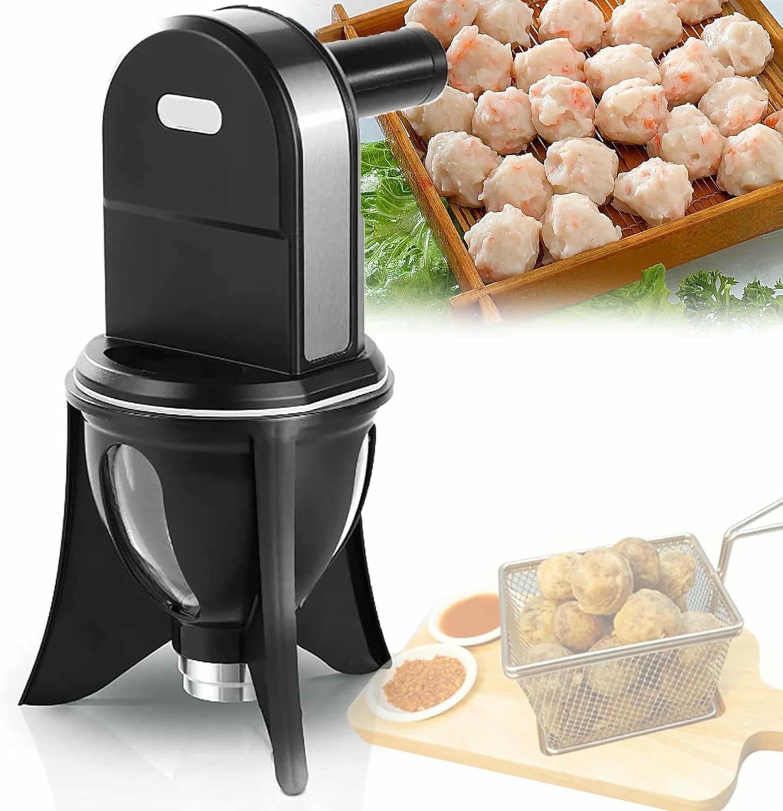 Machine à boulettes de viande multifonctionnelle avec façonnage automatique rapide