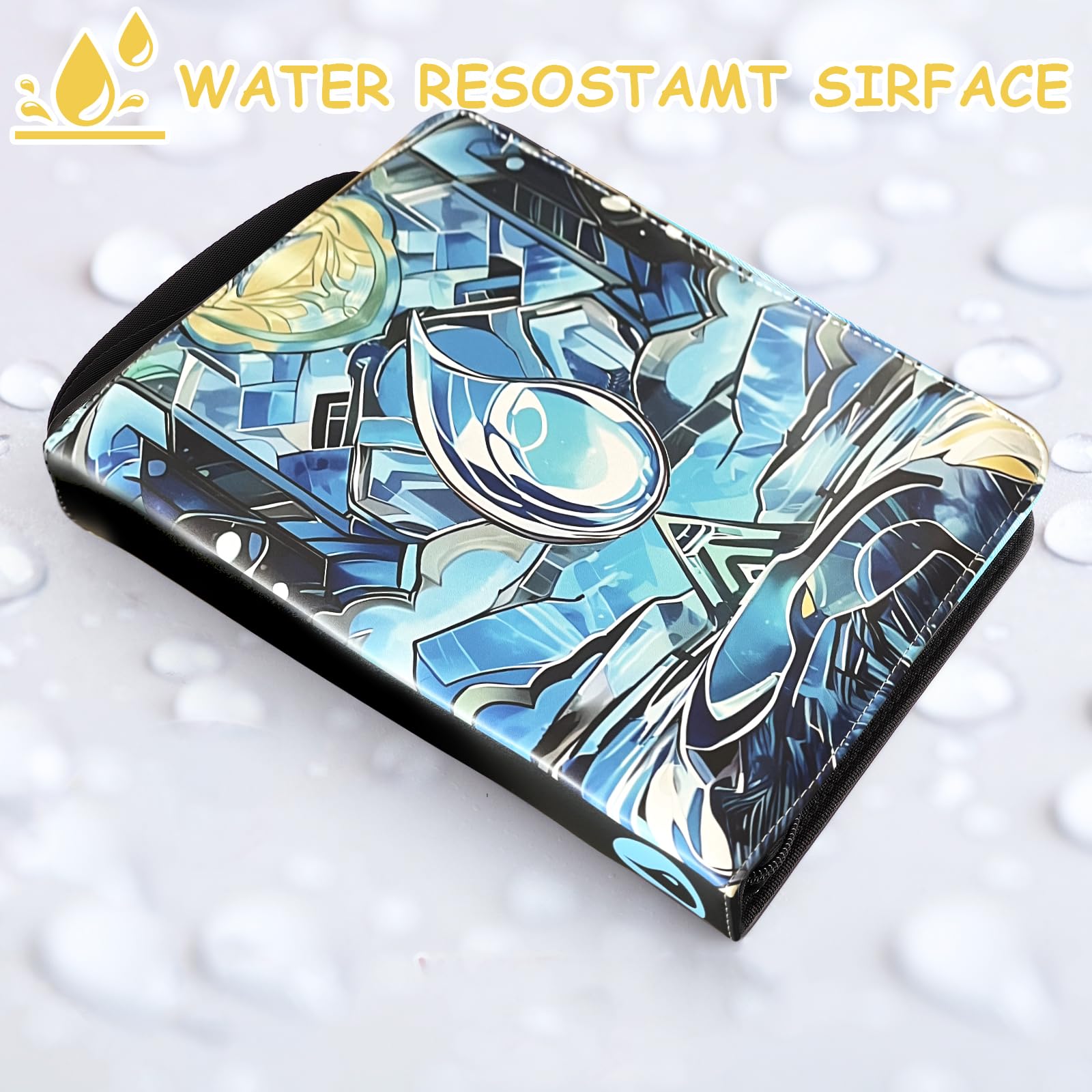 Raccoglitore di carte per MTG/TCG, raccoglitore di carte collezionabili a 9 tasche per YGO/PTCG, contiene 720 carte, album di carte da collezione per carte da gioco standard, giocattoli