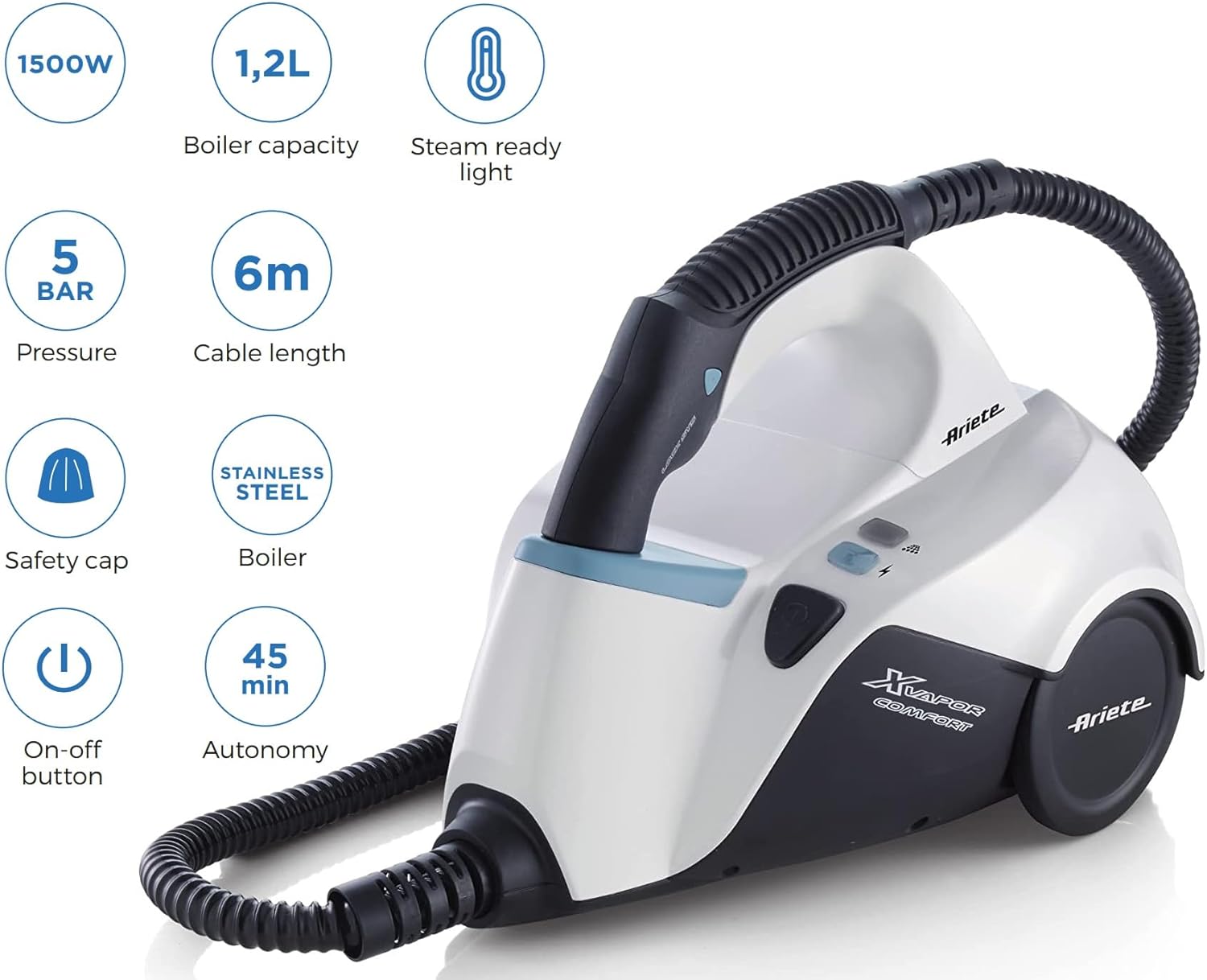 Ariete 4145 XVAPOR CONFORT Features