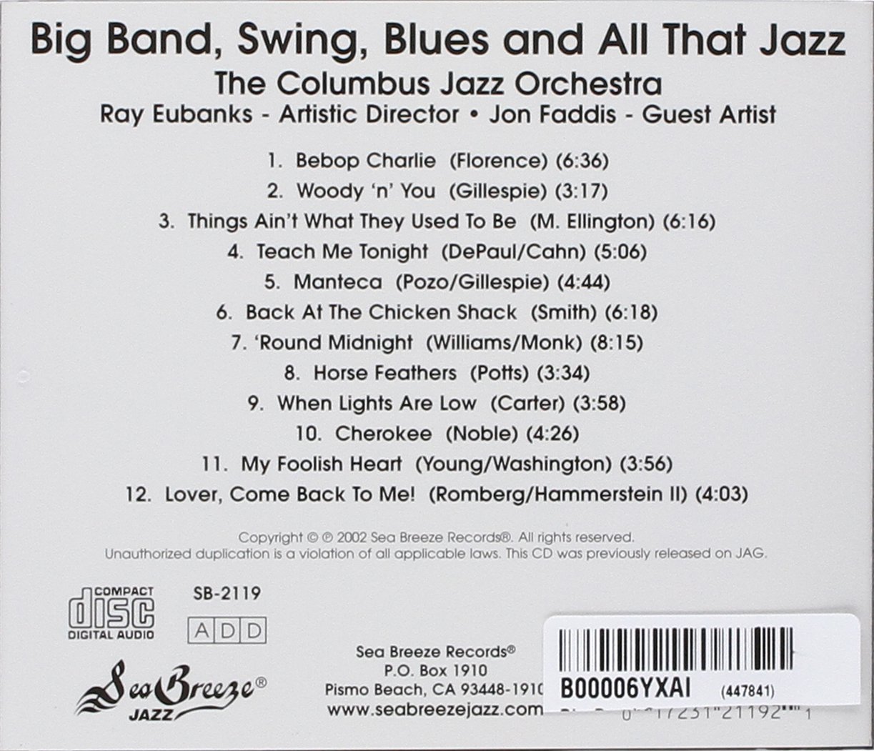 Big Band Swing Blues & All