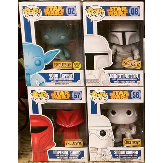 Funko Walgreens Exclusive Star Wars Bobble-Head Complete Set