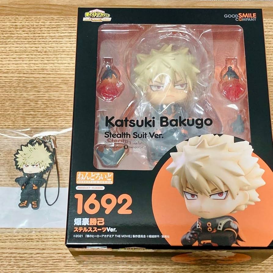 ねんどろいど 爆豪勝己 ステルススーツVer ねんどろいど 僕のヒーローアカデミア 爆豪勝己 ステルススーツVer.