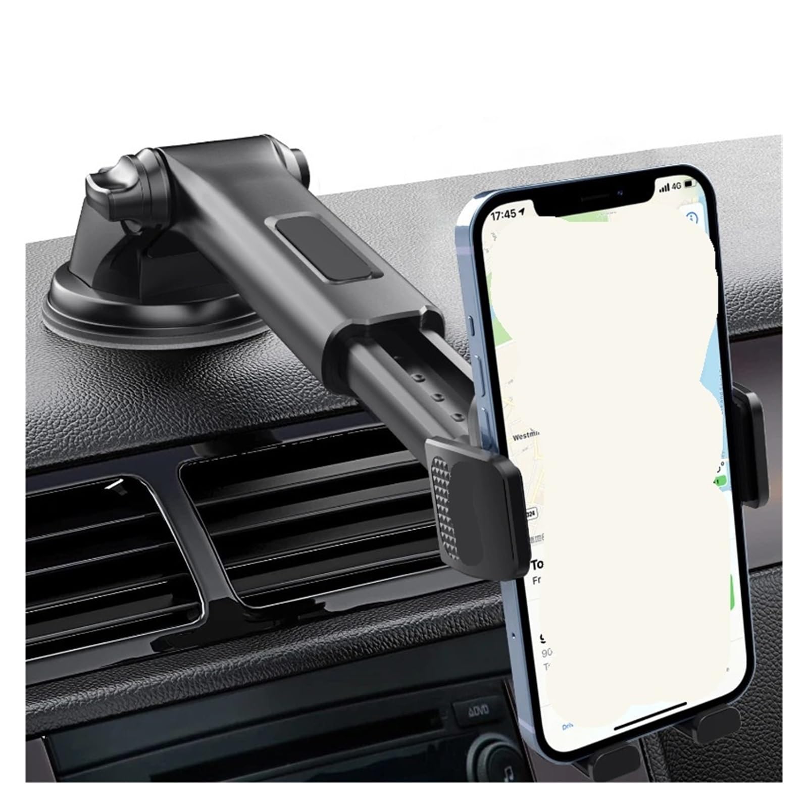 Supporto for cellulare da auto for smartphone | Supporto mobile for parabrezza da cruscotto for telefoni da 4,7-7 pollici(C)