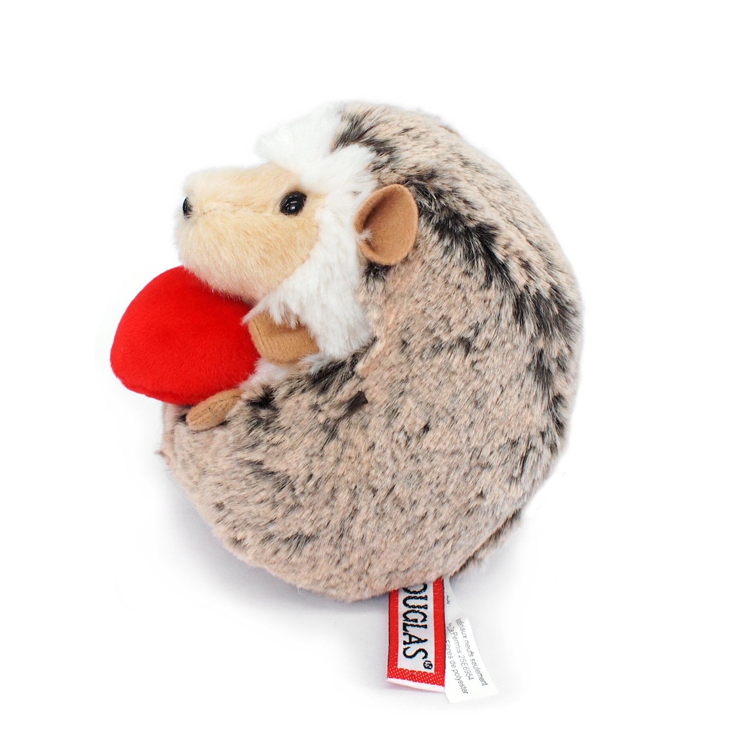 海外作家様　ハンドメイド　ぬいぐるみ　ハリネズミ　赤リボンハートチャーム Amazon.co.jp: ダグラス社 動物のぬいぐるみ ハリネズミ（ハート