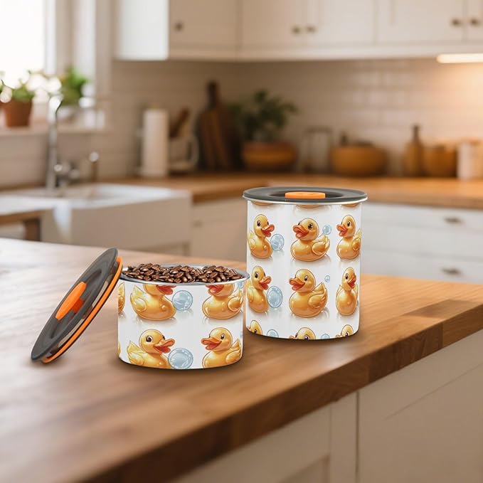 ALAZA Animal Duck Airtight Coffee Bean Canister 900ml miniatura 2