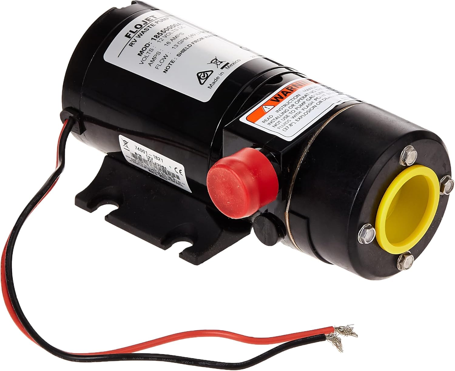 Flojet XYLEM Flojet 18550000A 13 GPM RV Macerator Pump